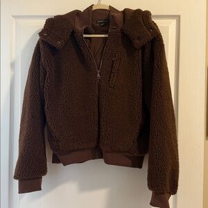 Beyond Yoga - Adventure Jacket in Espresso - Size M